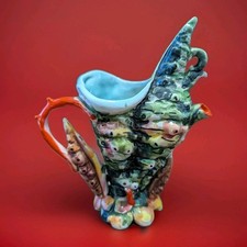 Girardi seashell majolica for sale  Shipping to Ireland