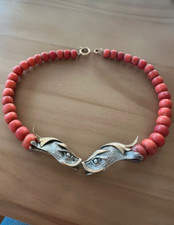 Collana oro corallo usato  Nettuno