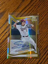 Sean McLain Auto -2022 Elite Extra Edition Gold Aspirations Die-Cut #/24 No.165 comprar usado  Enviando para Brazil