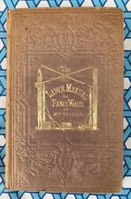 Usado, 1859 Lady's Manual of Fancy Work Mrs Pullan original cloth 1st  + folding plates comprar usado  Enviando para Brazil
