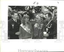 Foto de imprensa 1987 Sally e Lynn Eckhoff na recepção Casa Villita com outros comprar usado  Enviando para Brazil