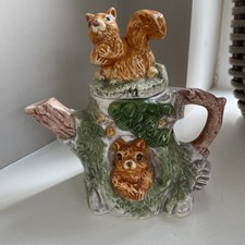 Squirrel novelty teapot for sale  LEICESTER