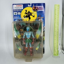 Boneco de ação Legend of Zelda Majoras Mask 2001 EPOCH Zora Link CAPA COLADA RARA, usado comprar usado  Enviando para Brazil