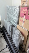 Faux leather bed for sale  HOOK
