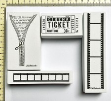 Stempel ticket reißverschluss gebraucht kaufen  Reinbek