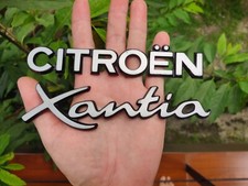 CITROEN Xantia porta-malas traseiro emblema emblema genuíno conjunto de 2 comprar usado  Enviando para Brazil