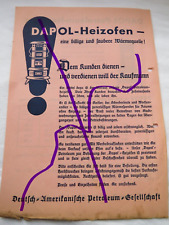 Dapol petroleumofen heizofen gebraucht kaufen  Bernsbach