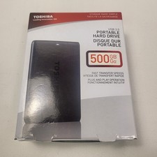 Disco rígido portátil Toshiba Canvio Basics 500GB DTB305 USB 3.0 HDTB305XK3AA comprar usado  Enviando para Brazil