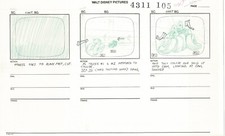 BONKERS Disney Production Animação Storyboard Desenho Animadores Estate 005, usado comprar usado  Enviando para Brazil
