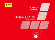 Crumar Multiman S 2 Service Manual with Electronic Schematics, usado comprar usado  Enviando para Brazil