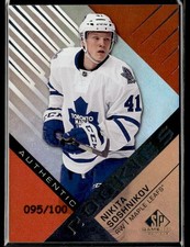 L23.328 - 2016-17 SP Jogo Usado Orange Rainbow Draft #125 Nikita Soshnikov /100 comprar usado  Enviando para Brazil
