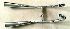 NOVO SISTEMA DE TUBO DE ESCAPE SILENCIADOR PARA CABER PEÇA DUPLA DE REPOSIÇÃO HONDA CM250, usado comprar usado  Enviando para Brazil