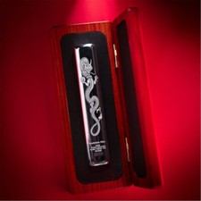 2025 Scottsdale Mint Lucky Dragon 8,88 oz prata 0,999 com caixa de exibição BAIXO ESTADO PERFEITO comprar usado  Enviando para Brazil