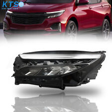 Ajuste para Chevy Equinox LT/RS 2022-2023 Farol Full LED Cromado Driver Lado Esquerdo comprar usado  Enviando para Brazil