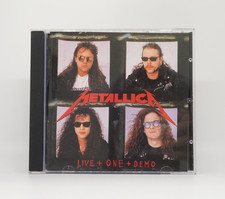 Metallica Live+One+Demo Unique Black Printing CD Rare comprar usado  Enviando para Brazil
