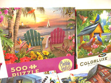 Set jigsaw puzzles for sale  Skidmore