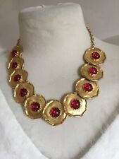 Collier doré cabochons d'occasion  Auch