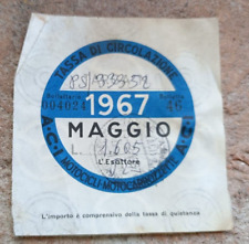 Bollo aci 1967 usato  Perugia