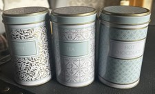 Tin canisters john for sale  SALE