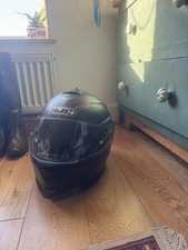 Hjg motorbike helmet for sale  BOURNE