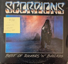 Scorpions Best Of Rockers ‘N’ Ballads Vinyl Record VG/VG 842002-1 1989 comprar usado  Enviando para Brazil