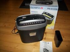 Lympia aktenvernichter ps43ccd gebraucht kaufen  Deutschland