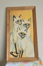 Vtg siamese cat for sale  Waupun