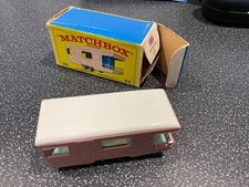 Matchbox trailer caravan for sale  BURES