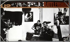 U2 – raro pôster promocional original 1988 Island Records/Polystar RATTLE AND HUM, usado comprar usado  Enviando para Brazil