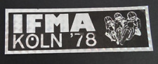 Werbe aufkleber ifma gebraucht kaufen  Köln