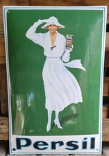Persil emailleschild weiße gebraucht kaufen  Norderstedt