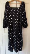 Polka dot maxi for sale  HEBDEN BRIDGE