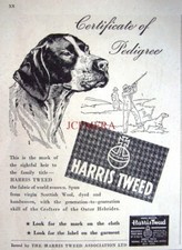 Harris tweed hand for sale  SIDCUP