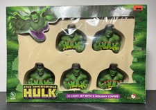 Usado, 2003 Kurt Adler O Incrível Hulk 10 Conjunto de Luz 5 Capas de Férias Vintage Leia comprar usado  Enviando para Brazil