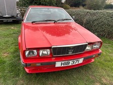 1987 maserati turbo for sale 1987 maserati turbo for sale  EVESHAM