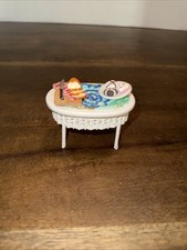 Dollhouse miniature wicker d'occasion  Expédié en Belgium