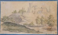 Watercolor 18th century d'occasion  Expédié en Belgium