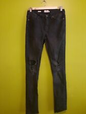 Topman black denim for sale  LONDON
