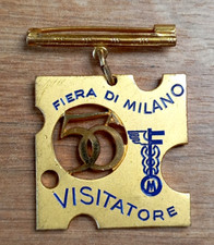 Distintivo medaglia fiera usato  San Giuliano Milanese