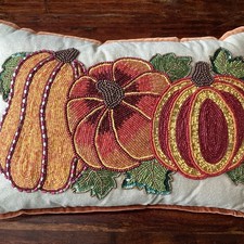 Fall pumpkin beaded for sale  Williamston