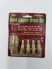 pc set brass quick coupler 5 for sale pc set brass quick coupler 5 for sale Cleveland
