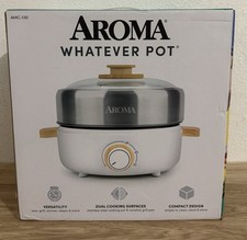 AROMA 2,5 qt. Panela múltipla (grelha e panela quente) comprar usado  Enviando para Brazil
