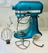 KitchenAid Sea Glass KSM155GBSA Artisan Series 5 quartos cabeça inclinada suporte misturador comprar usado  Enviando para Brazil