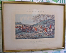 Cadre litho hunting d'occasion  Garons