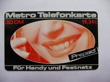Alte metro telefonkarte gebraucht kaufen  Eberswalde
