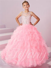 Vestido de noiva formal princesa formatura festa de aniversário baile flor meninas concurso, usado comprar usado  Enviando para Brazil