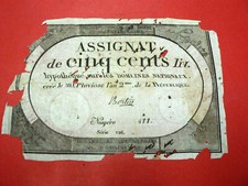 Lot assignats abimés d'occasion  Montreuil-Bellay