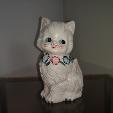 Tirelire chat blanc d'occasion  Steenwerck