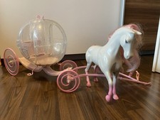 Barbie kutsche pferd gebraucht kaufen  Regen