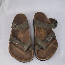 Sandali birkenstock verde usato  Marano di Napoli